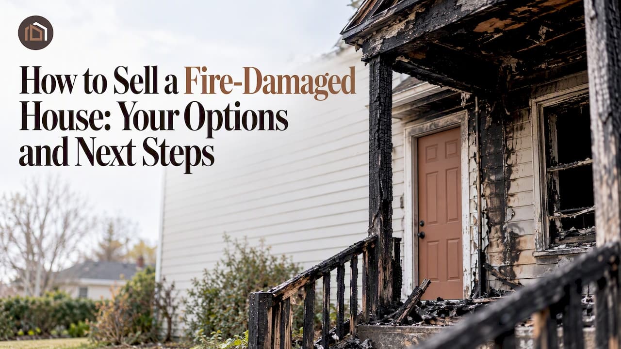 How to Sell a Fire-Damaged House: Your Options and Next Steps