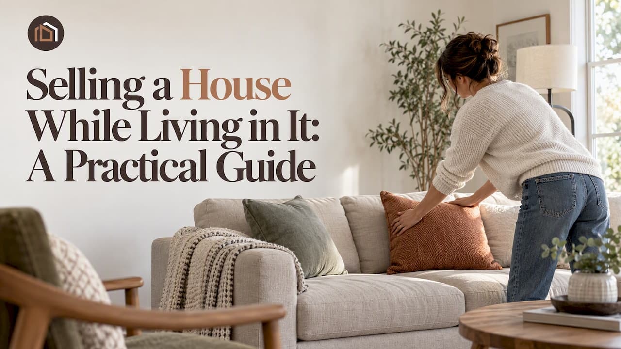 Selling a House While Living in It: A Practical Guide
